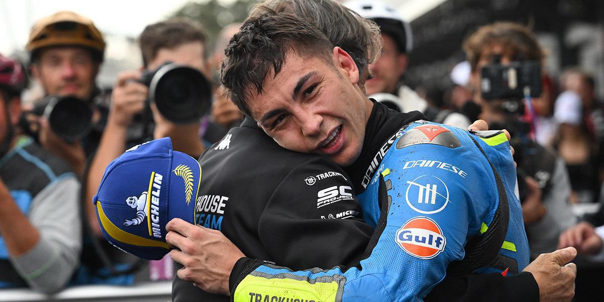Raúl Fernández estrena su palmarés de victorias en MotoGP Raúl Fernández estrena su palmarés de victorias en MotoGP