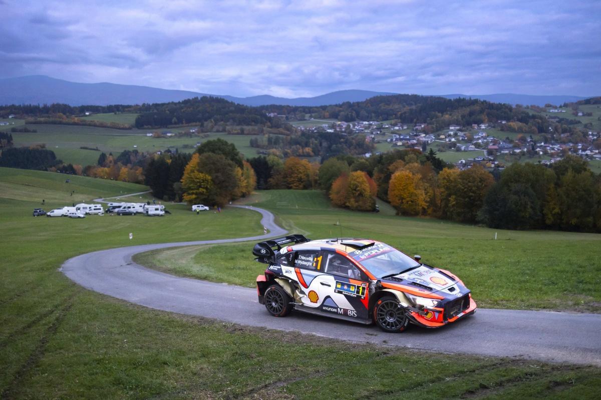 TERCER PUESTO DE TÄNAK (HYUNDAI) EN EL RALLY EUROPA CENTRAL