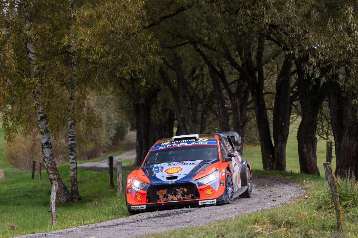 TERCER PUESTO DE TÄNAK (HYUNDAI) EN EL RALLY EUROPA CENTRAL