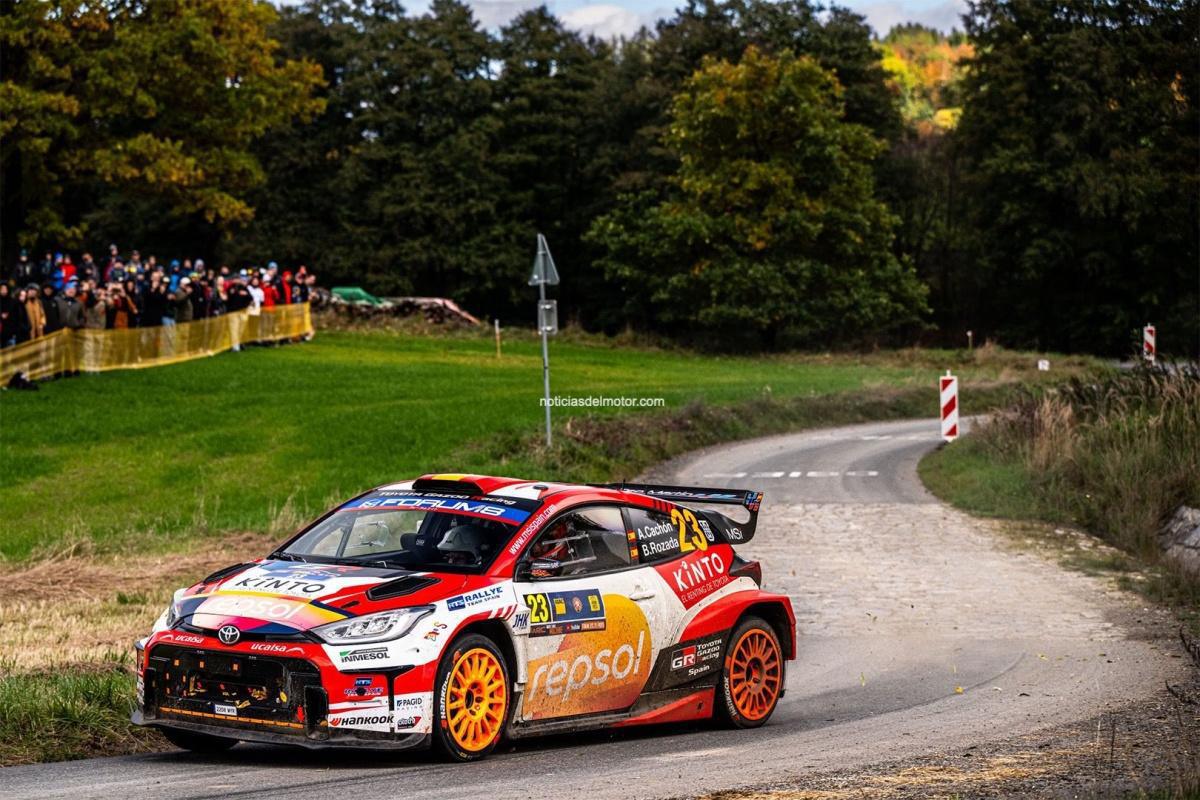 TOYOTA GAZOO RACING SPAIN: ALEJANDRO CACHÓN Y BORJA ROZADA DESTACARON EN EL RALLYE DE EUROPA CENTRAL TOYOTA GAZOO RACING SPAIN: ALEJANDRO CACHÓN Y BORJA ROZADA DESTACARON EN EL RALLYE DE EUROPA CENTRAL