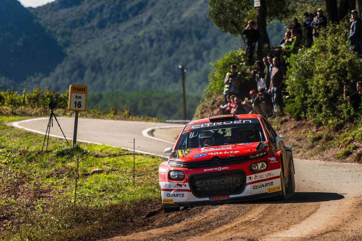 UNAI DE LA DEHESA ENCARA LA RECTA FINAL DEL S-CER COMO MEJOR DEBUTANTE DEL AÑO CON EL CITROËN RALLY TEAM