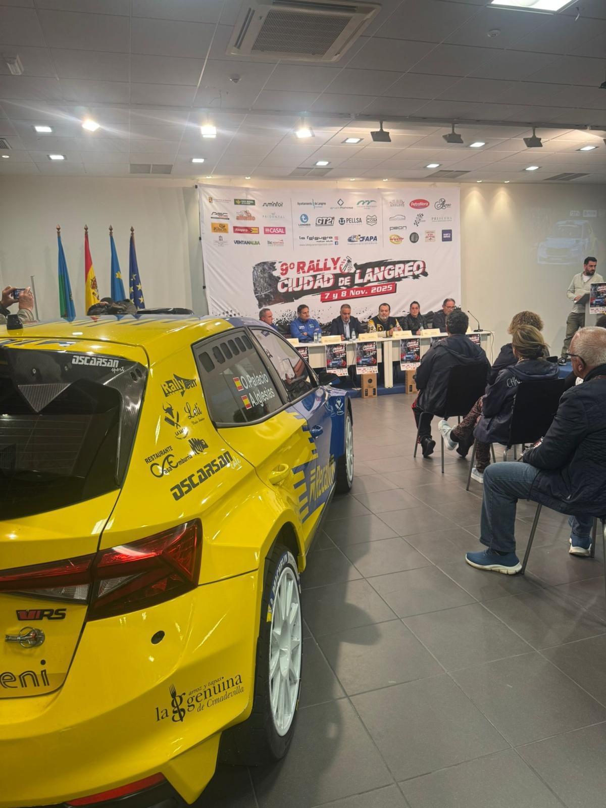 PRESENTADO EL 9º Rally Ciudad de Langreo, ORGANIZADO POR La escudería La Felguera Motor Club PRESENTADO EL 9º Rally Ciudad de Langreo, ORGANIZADO POR La escudería La Felguera Motor Club