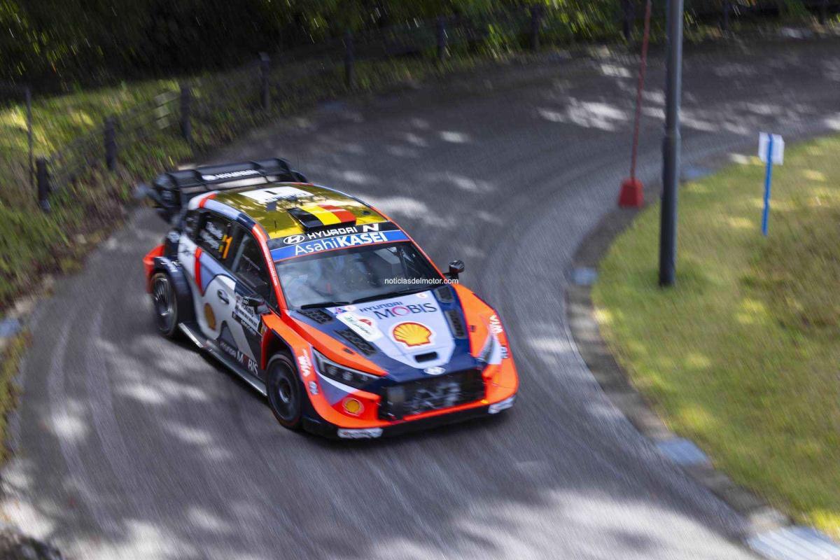 LUCES Y SOMBRAS PARA HYUNDAI MOTORSPORT EN EL RALLY DE JAPON