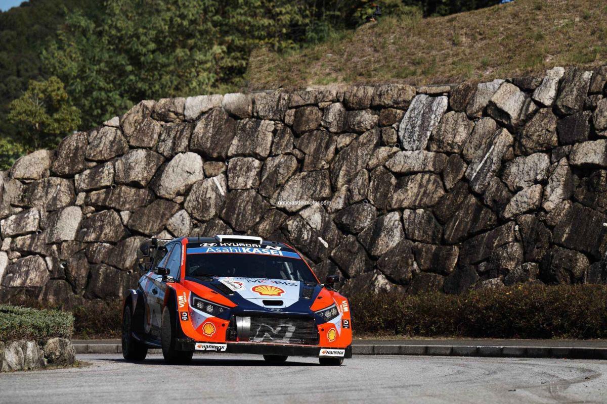 LUCES Y SOMBRAS PARA HYUNDAI MOTORSPORT EN EL RALLY DE JAPON