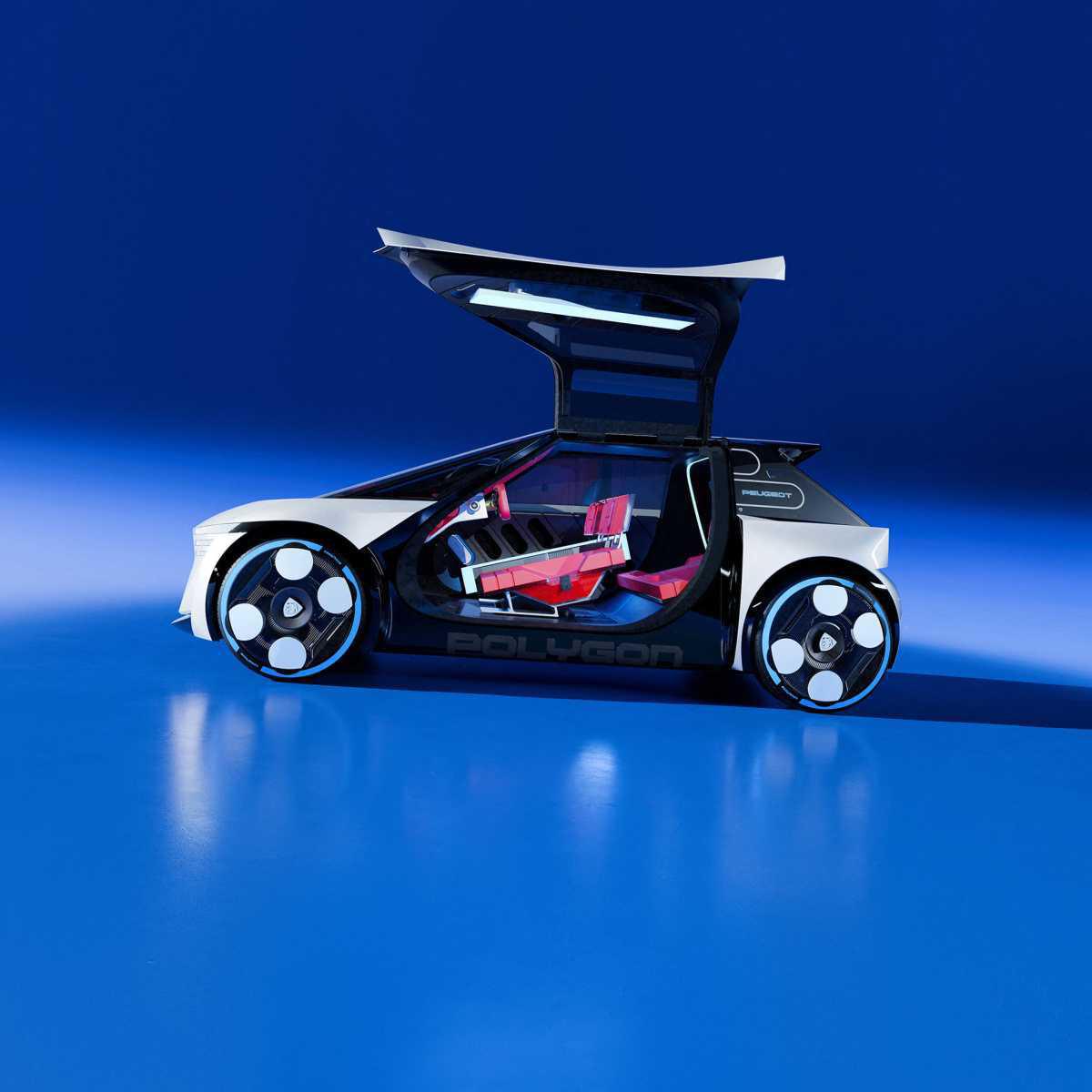 PEUGEOT POLYGON CONCEPT: ES HORA DE DAR FORMA AL FUTURO DEL PLACER DE CONDUCIR PEUGEOT POLYGON CONCEPT: ES HORA DE DAR FORMA AL FUTURO DEL PLACER DE CONDUCIR