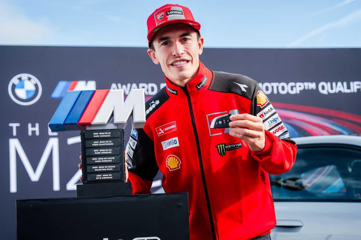 BMW M AWARD EN MOTOGP™: MARC MÁRQUEZ, GANADOR RÉCORD, DOMINA LA TEMPORADA 2025 BMW M AWARD EN MOTOGP™: MARC MÁRQUEZ, GANADOR RÉCORD, DOMINA LA TEMPORADA 2025