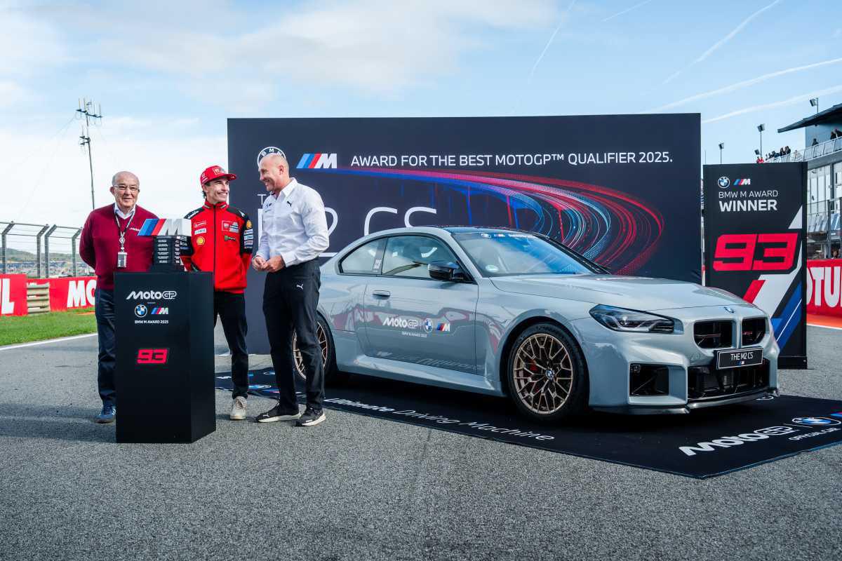BMW M AWARD EN MOTOGP™: MARC MÁRQUEZ, GANADOR RÉCORD, DOMINA LA TEMPORADA 2025 BMW M AWARD EN MOTOGP™: MARC MÁRQUEZ, GANADOR RÉCORD, DOMINA LA TEMPORADA 2025