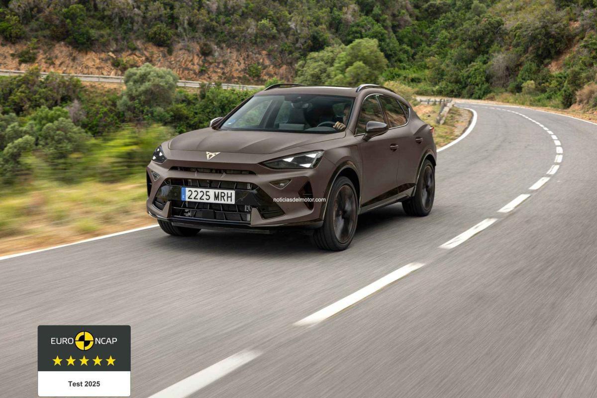 LOS CUPRA LEÓN, FORMENTOR Y BORN OBTIENEN LA CALIFICACIÓN DE 5 ESTRELLAS EURO NCAP BAJO LAS ESTRICTAS NORMAS DE 2025 LOS CUPRA LEÓN, FORMENTOR Y BORN OBTIENEN LA CALIFICACIÓN DE 5 ESTRELLAS EURO NCAP BAJO LAS ESTRICTAS NORMAS DE 2025