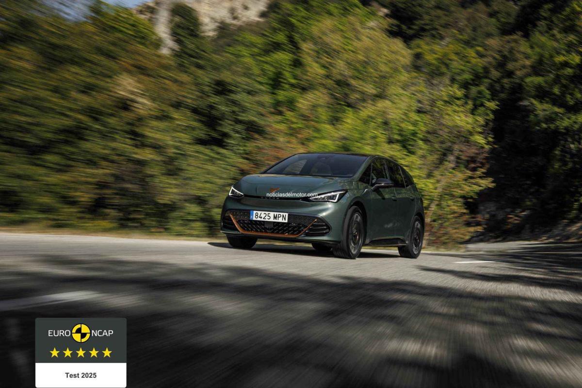 LOS CUPRA LEÓN, FORMENTOR Y BORN OBTIENEN LA CALIFICACIÓN DE 5 ESTRELLAS EURO NCAP BAJO LAS ESTRICTAS NORMAS DE 2025