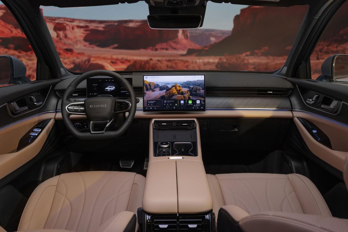 EL NUEVO EBRO S900 PHEV ESTRENA LA PLATAFORMA T2X-E, LA ARQUITECTURA GLOBAL MÁS AVANZADA DE CHERY