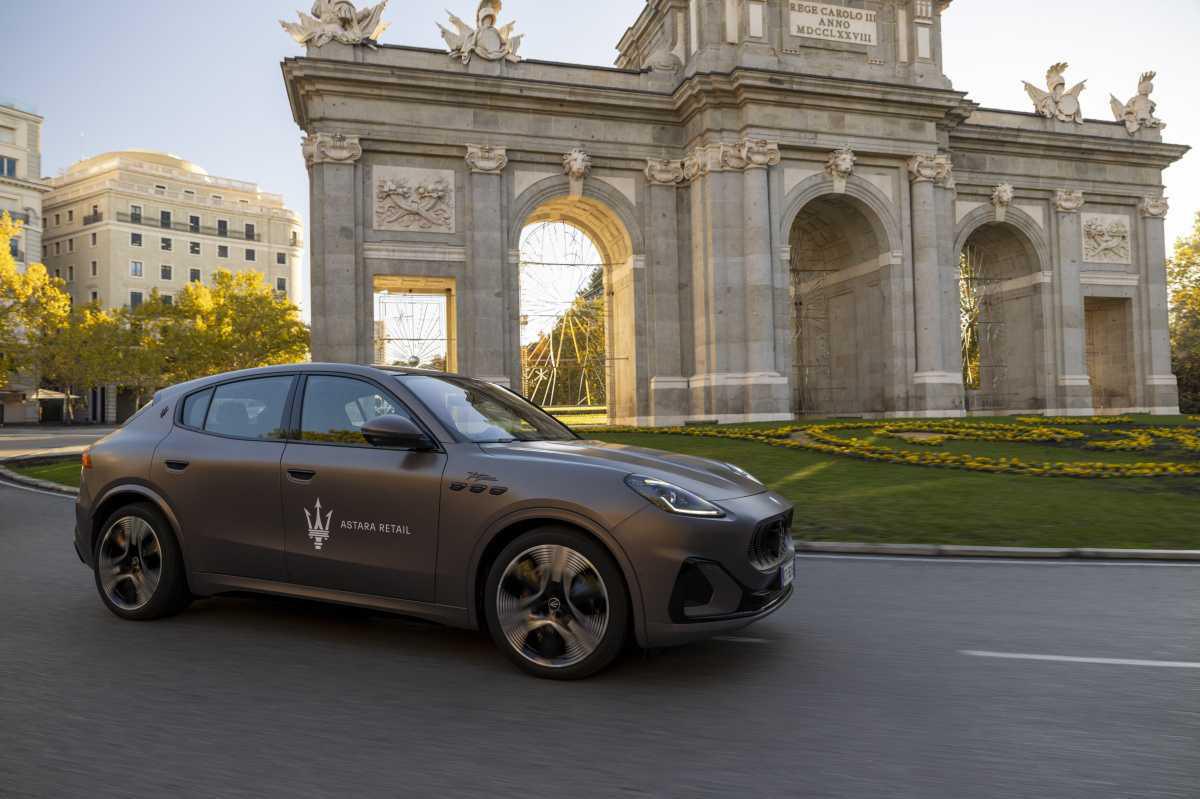 EL MASERATI GRECALE URBAN TOUR COMPLETA SU TERCERA PARADA EN MADRID