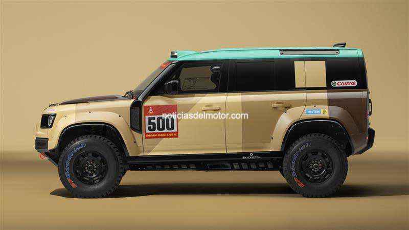 PRESENTACIÓN DEL DEFENDER DAKAR D7X-R CON UN NUEVO DISEÑO DE CARROCERÍA DE COMPETICIÓN ANTES DE SU DEBUT EN EL RALLY DAKAR EN ENERO DE 2026