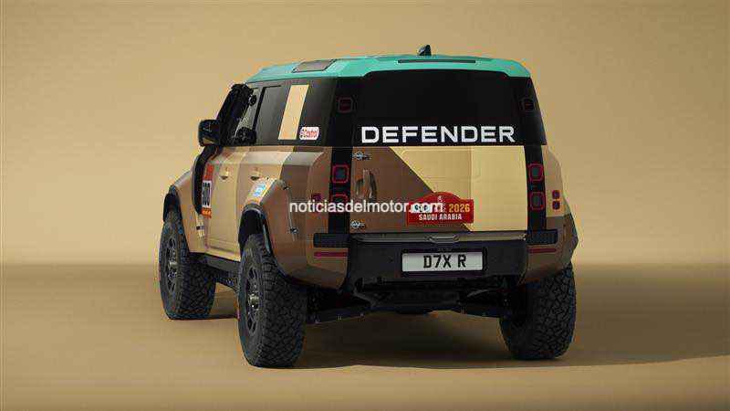 PRESENTACIÓN DEL DEFENDER DAKAR D7X-R CON UN NUEVO DISEÑO DE CARROCERÍA DE COMPETICIÓN ANTES DE SU DEBUT EN EL RALLY DAKAR EN ENERO DE 2026