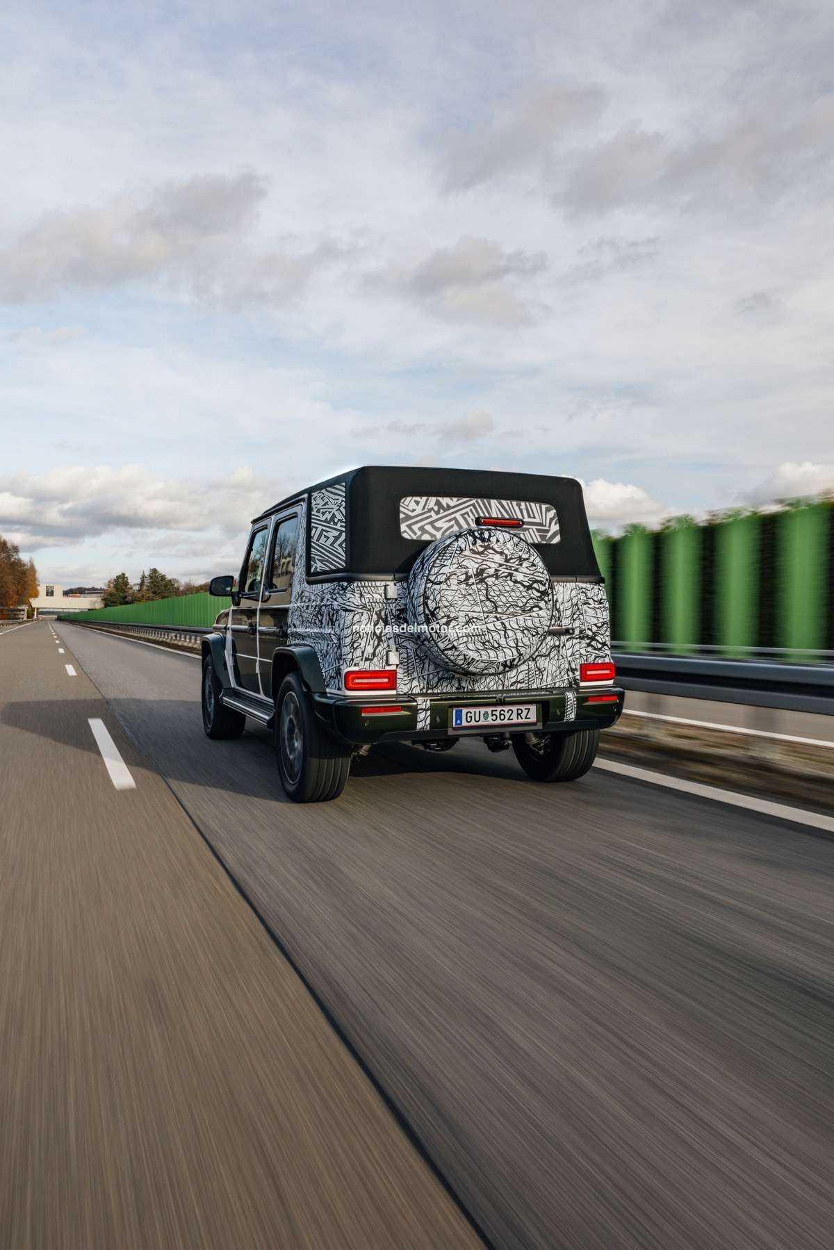 MERCEDES CLASE G: COMIENZAN LOS DUROS PROGRAMAS DE PRUEBAS PARA EL NUEVO CABRIO