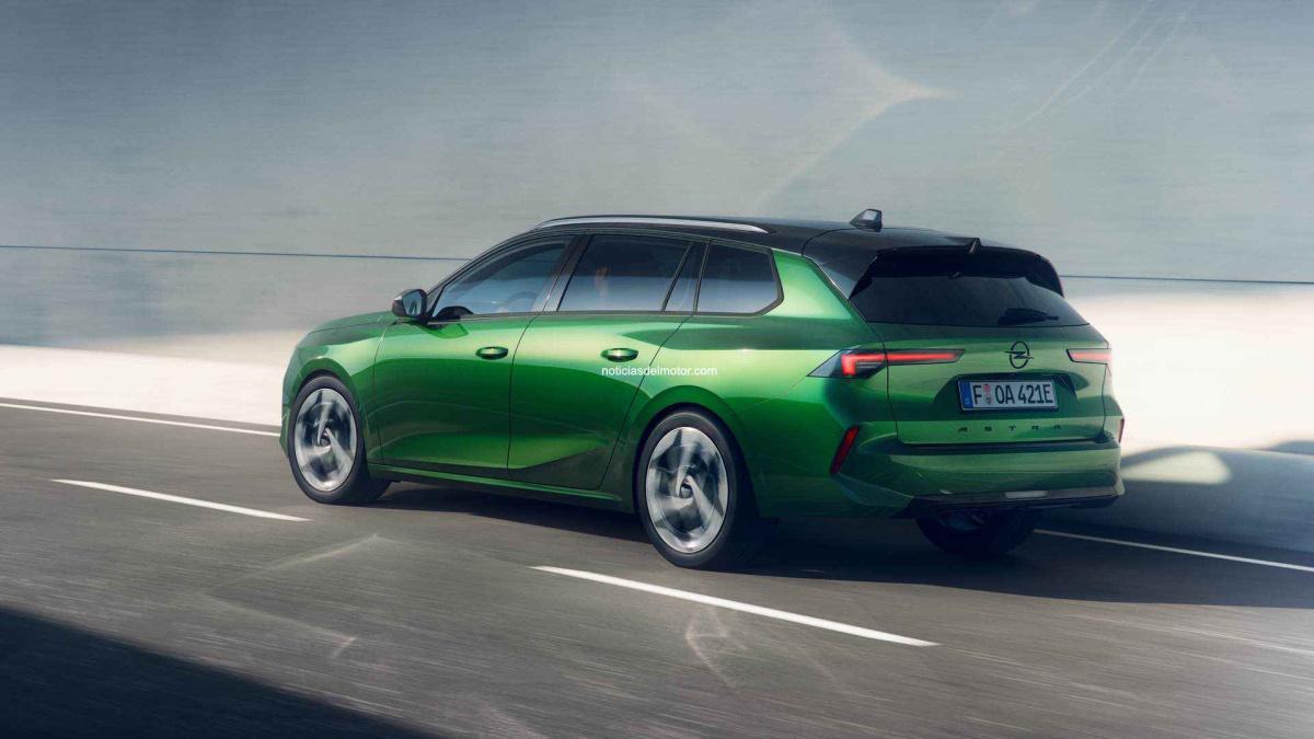 MÁS BRILLANTE: OPEL OFRECE UNA VISIÓN MÁS DETALLADA DE LOS NUEVOS OPEL ASTRA Y ASTRA SPORTS TOURER