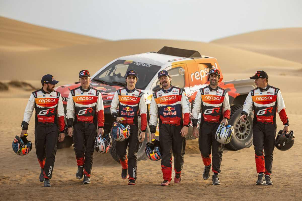 TOYOTA GAZOO RACING W2RC SE PREPARA PARA EL ÉPICO DESAFÍO DEL RALLY DAKAR 2026