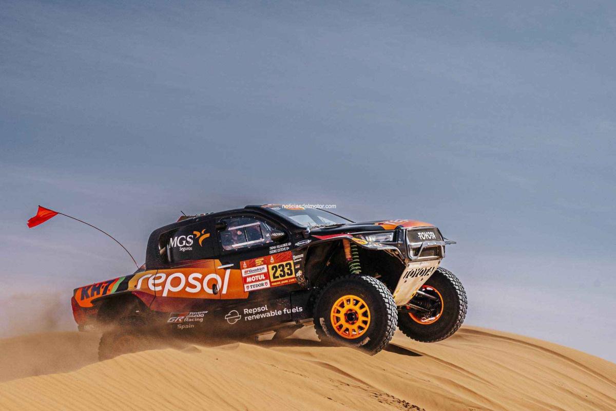 Isidre Esteve, piloto del Repsol Toyota Rally Team, abandona el Dakar 2026 tras un accidente en la sexta etapa