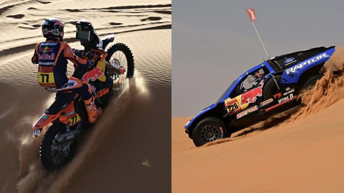 VICTORIA DE BENAVIDES Y Variawa EN LA ETAPA 8 DEL DAKAR