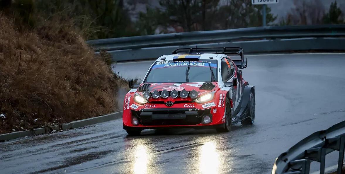 SOLBERG CONTINUA AL FRENTE DEL RALLY DE MONTECARLO, INCLUSO BAJO LA LLUVIA