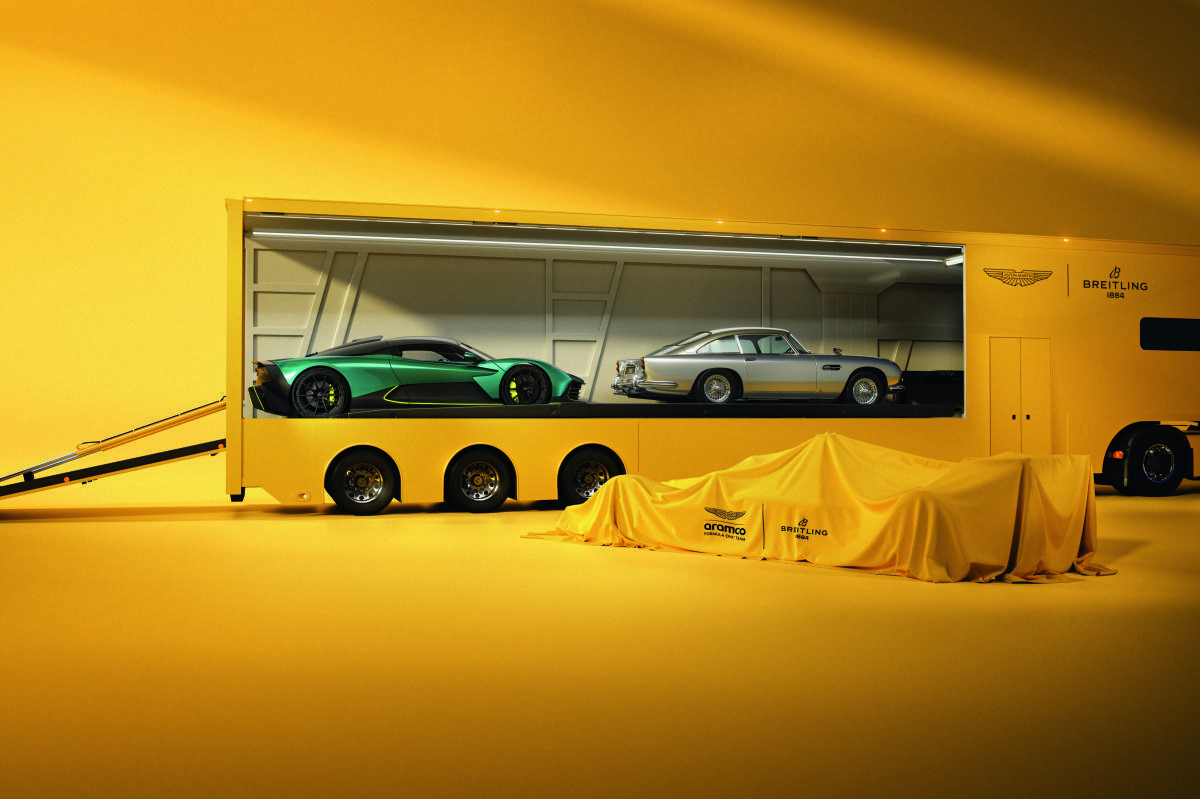 ASTON MARTIN Y BREITLING REAVIVAN UN LEGADO COMPARTIDO