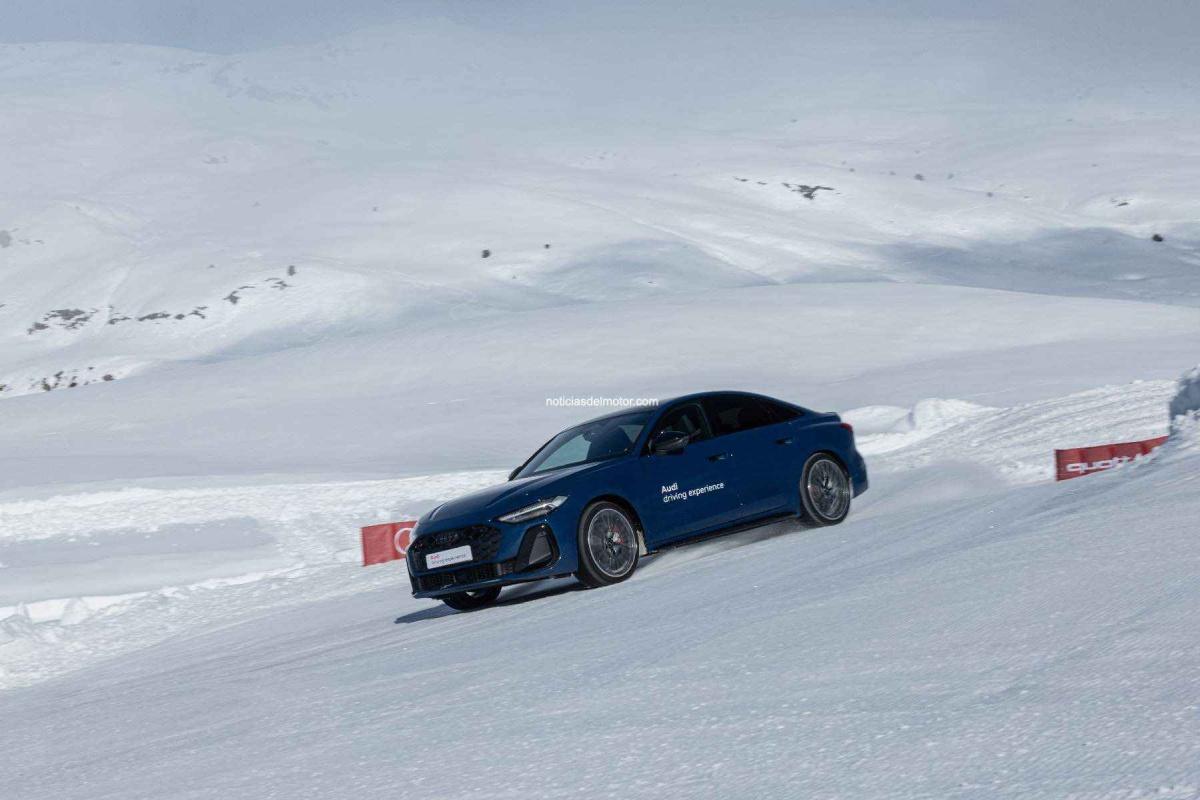 AUDI CELEBRA EL ESPÍRITU QUATTRO EN BAQUEIRA BERET CON UN DESAFÍO EN ALTURA