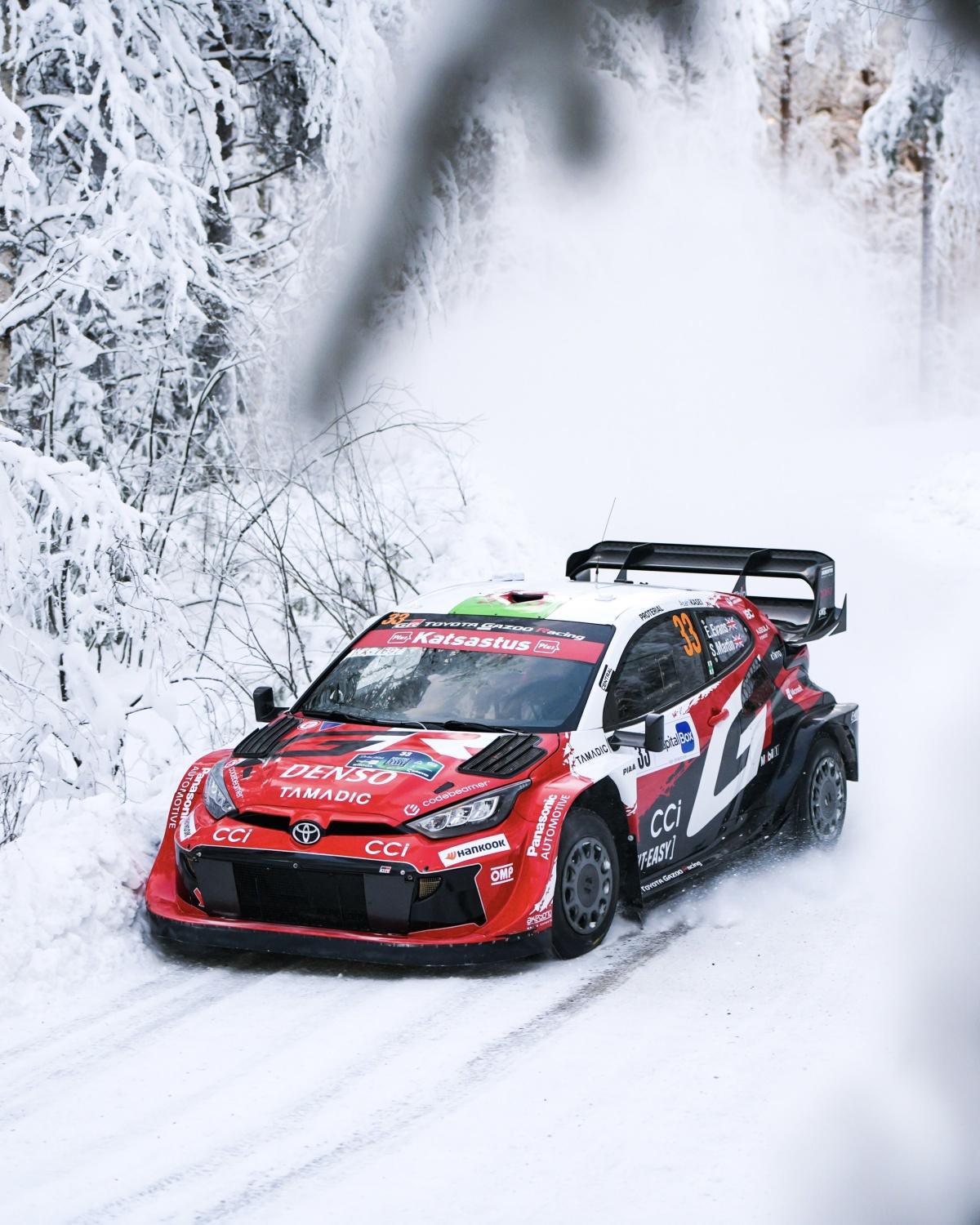 TOYOTA GAZOO RACING LLEGA LÍDER DEL WRC AL RALLY DE SUECIA TOYOTA GAZOO RACING LLEGA LÍDER DEL WRC AL RALLY DE SUECIA
