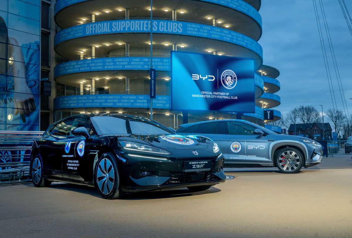 CUANDO LA TECNOLOGÍA Y LA PASIÓN SE UNEN: BYD SE CONVIERTE EN SOCIO OFICIAL DEL MANCHESTER CITY FOOTBALL CLUB