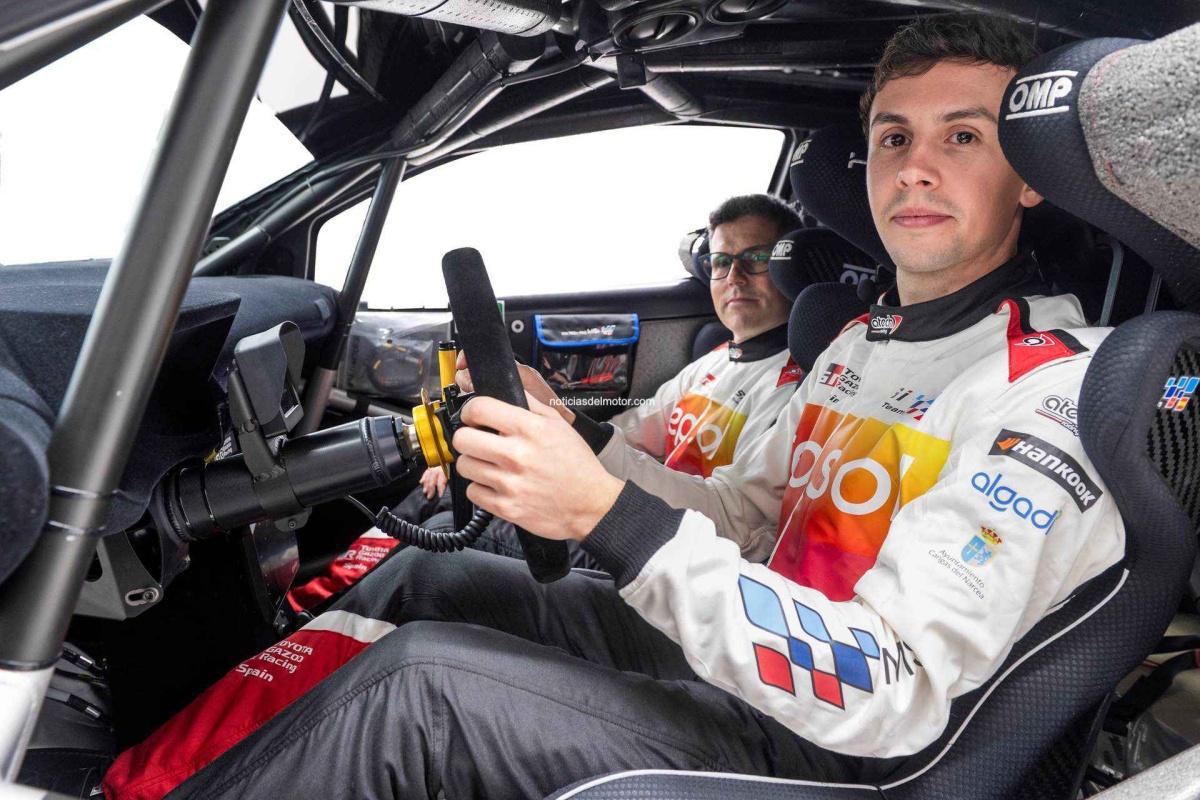 TOYOTA GAZOO RACING SPAIN: ALEJANDRO CACHÓN Y BORJA ROZADA DESAFÍAN EL HIELO EN EL RALLY DE SUECIA