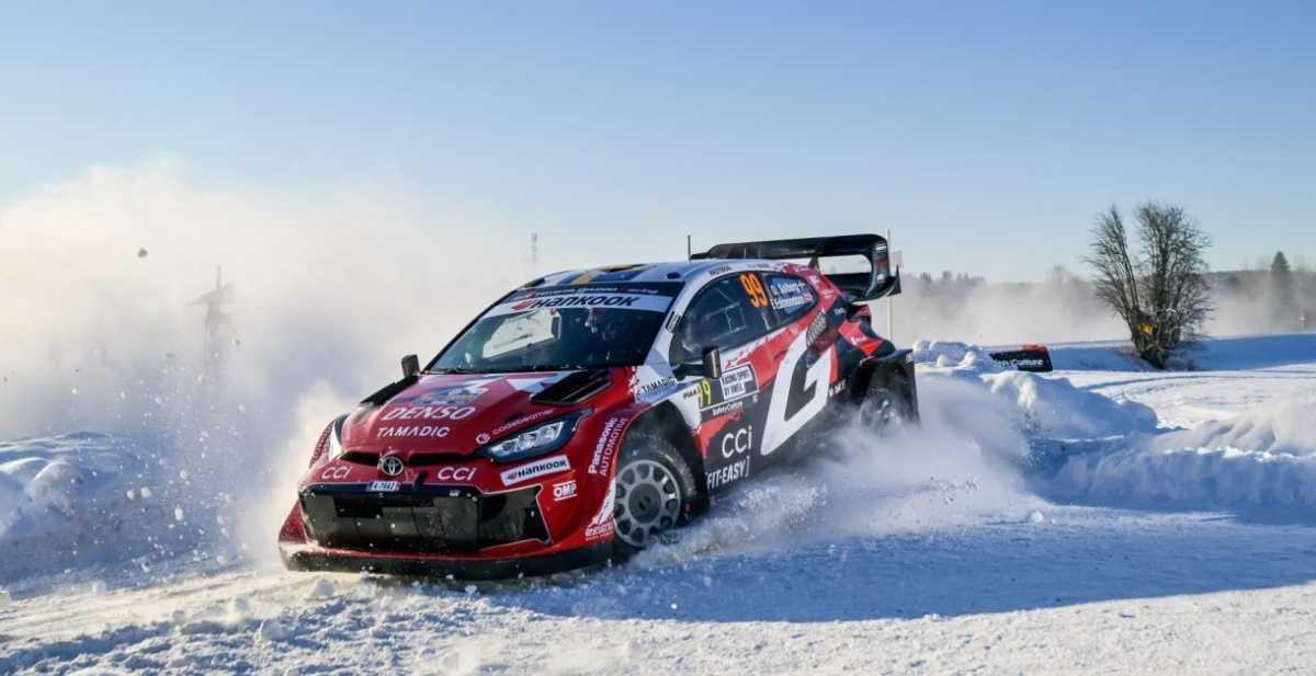 KATSUTA ASALTA EL LIDERATO DEL RALLY DE SUECIA CON MENOS DE TRES SEGUNDOS SOBRE EVANS KATSUTA ASALTA EL LIDERATO DEL RALLY DE SUECIA CON MENOS DE TRES SEGUNDOS SOBRE EVANS