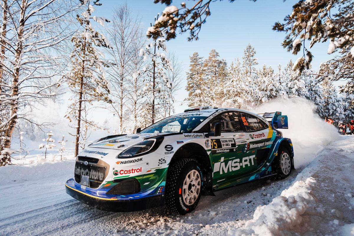 DURA BATALLA DE M-SPORT EN UN RALLY DE SUECIA COMPLETAMENTE DESAFIANTE
