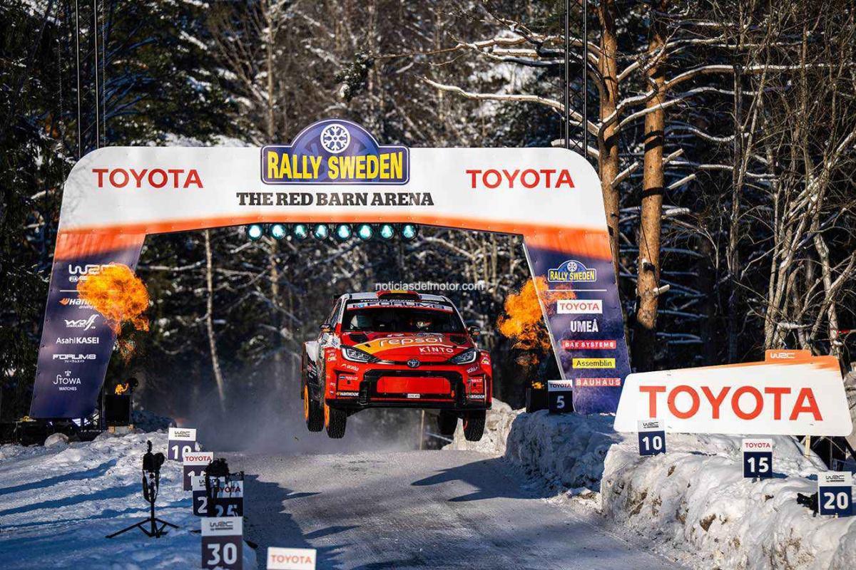 ALEJANDRO CACHÓN Y BORJA ROZADA CUMPLEN CON EL OBJETIVO MARCADO EN SU DEBUT SOBRE NIEVE EN EL RALLY SUECIA