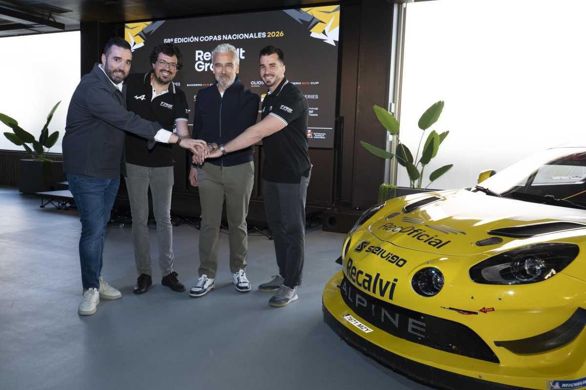 RENAULT GROUP ESPAÑA PRESENTA SU PROGRAMA DE COMPETICIÓN MÁS AMBICIOSO