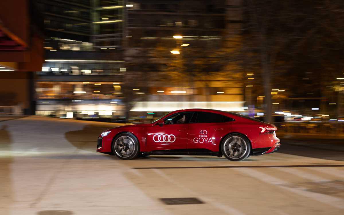 LA GAMA ELECTRIFICADA DE AUDI ILUMINA LA ALFOMBRA ROJA DE LA 40ª EDICIÓN DE LOS PREMIOS GOYA