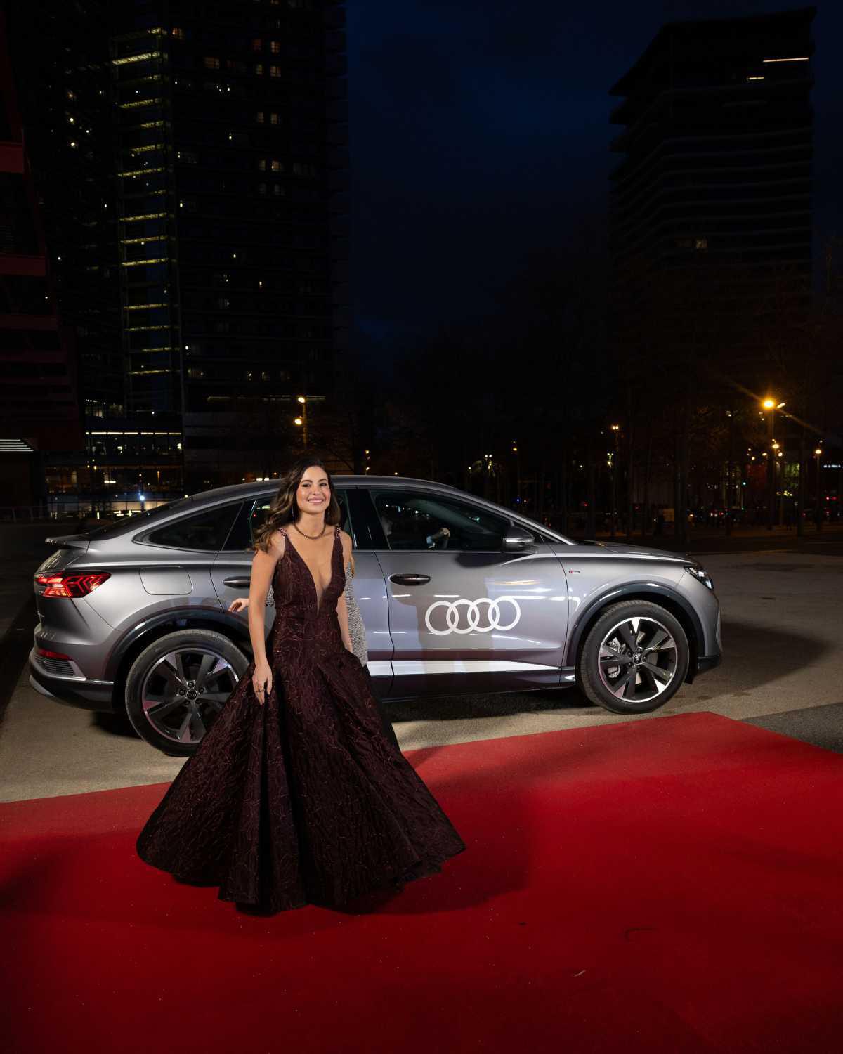 LA GAMA ELECTRIFICADA DE AUDI ILUMINA LA ALFOMBRA ROJA DE LA 40ª EDICIÓN DE LOS PREMIOS GOYA LA GAMA ELECTRIFICADA DE AUDI ILUMINA LA ALFOMBRA ROJA DE LA 40ª EDICIÓN DE LOS PREMIOS GOYA