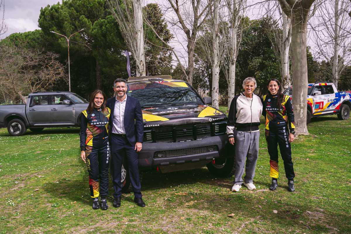 SANTANA PRESENTA EL COCHE Y EL EQUIPO QUE PARTICIPARÁ EN EL CAMPEONATO DE ESPAÑA DE RALLYES TODO TERRENO SANTANA PRESENTA EL COCHE Y EL EQUIPO QUE PARTICIPARÁ EN EL CAMPEONATO DE ESPAÑA DE RALLYES TODO TERRENO