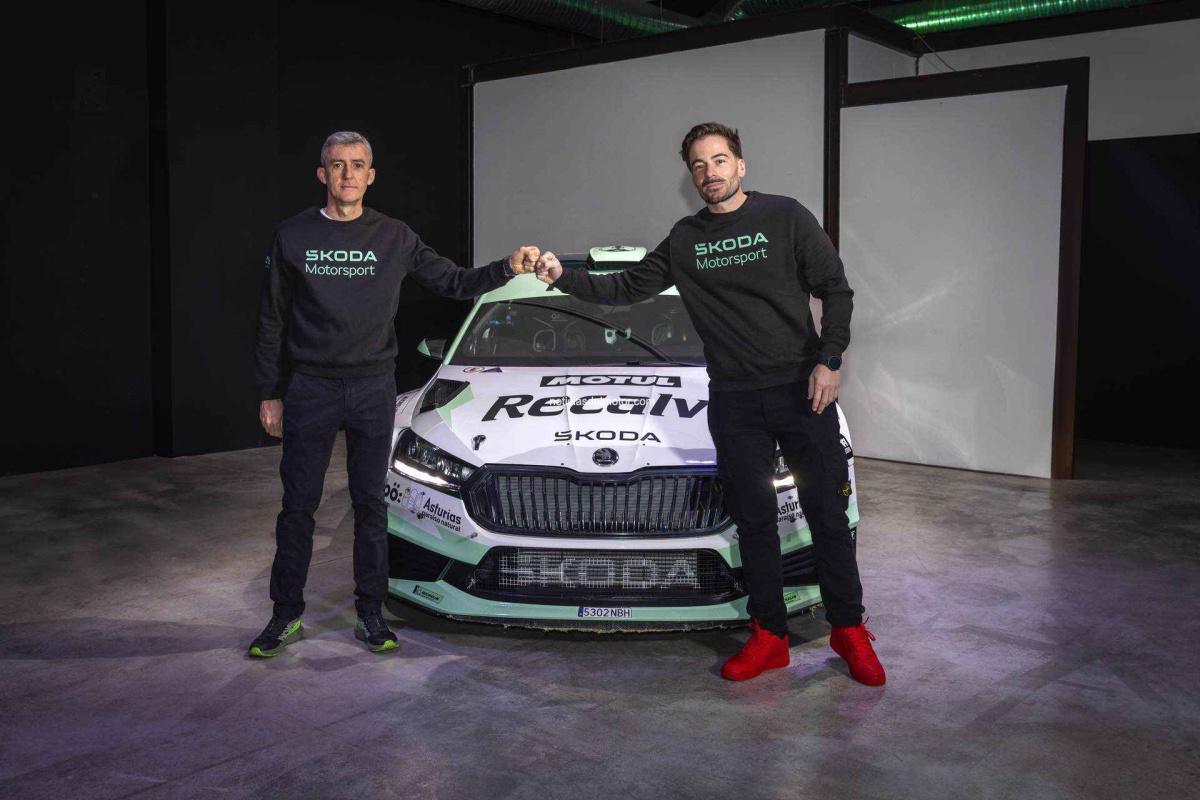 Škoda presenta su equipo para el S-CER 2026 con “Cohete” Suárez y la incorporación de Nuria Pons Škoda presenta su equipo para el S-CER 2026 con “Cohete” Suárez y la incorporación de Nuria Pons