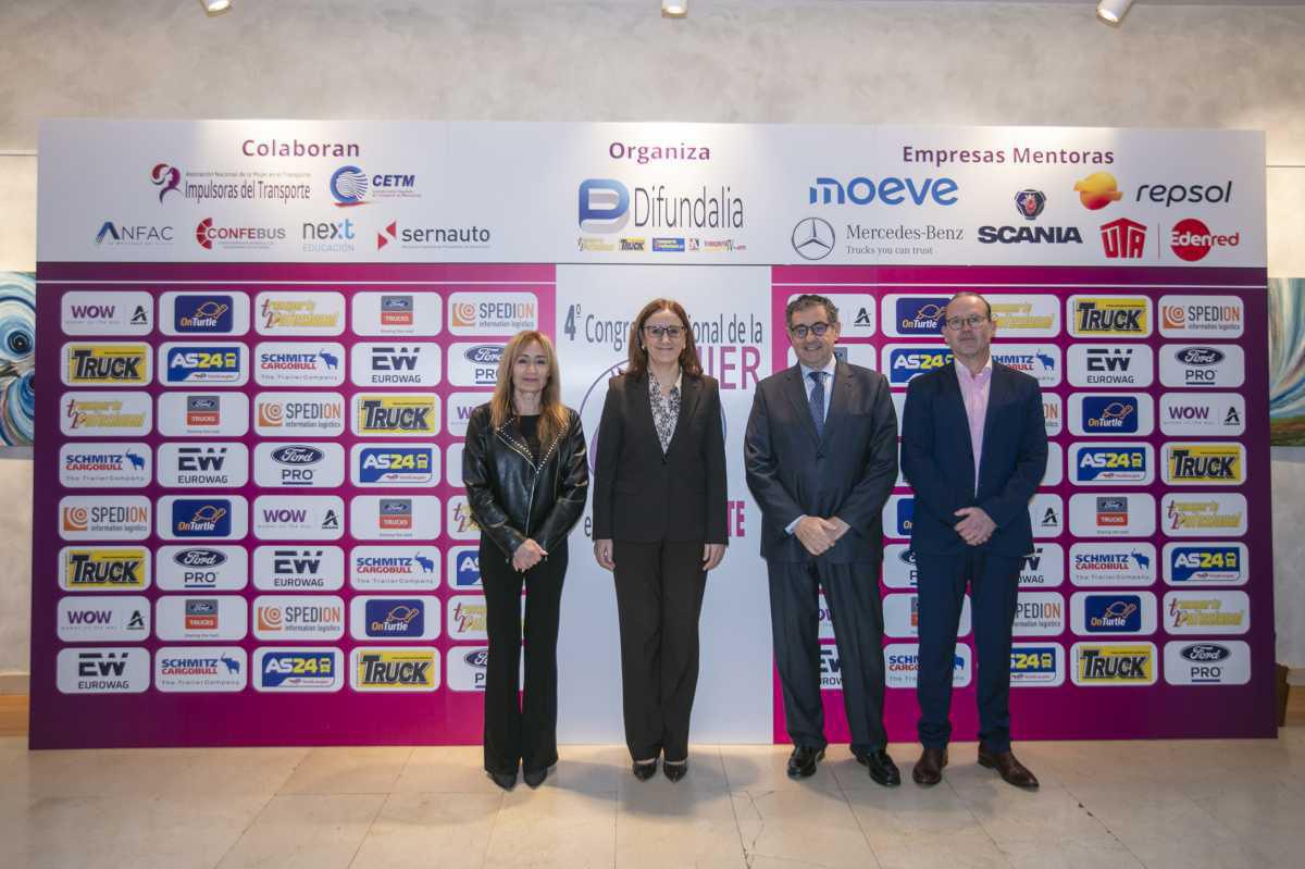 EL CONGRESO NACIONAL DE LA MUJER EN EL TRANSPORTE REPITE EXITO EN SU 4ª EDICION EL CONGRESO NACIONAL DE LA MUJER EN EL TRANSPORTE REPITE EXITO EN SU 4ª EDICION