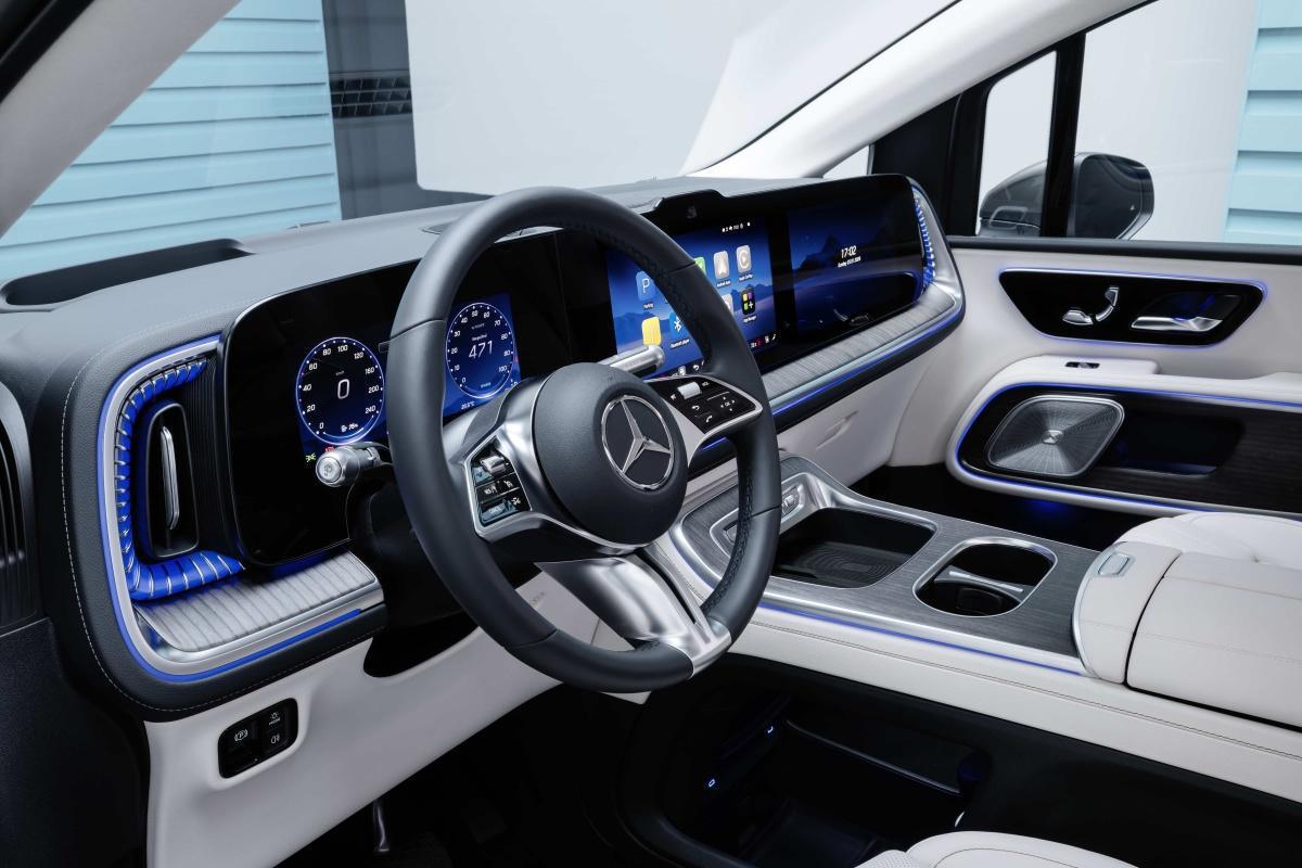 Redefiniendo el espacio en una nueva era: el nuevo Mercedes-Benz VLE eléctrico