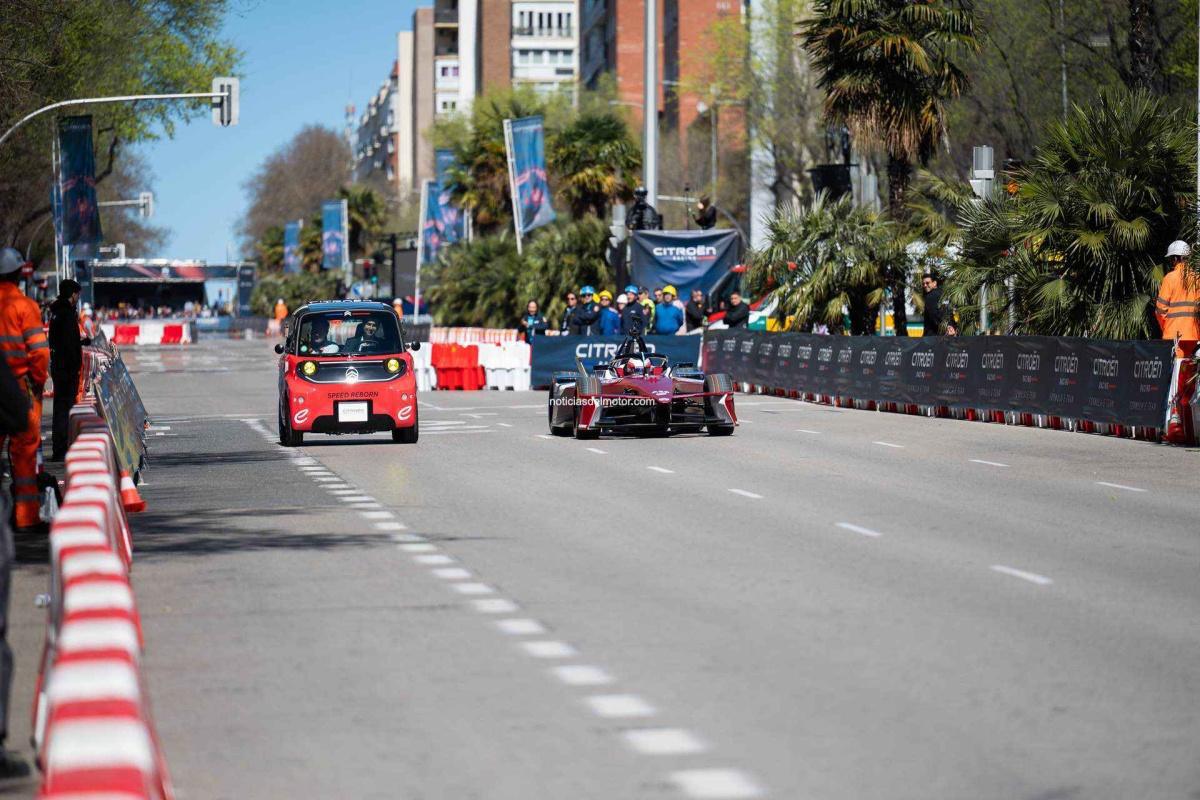 CITROËN RACING LLEVA TODA LA EMOCIÓN DE LA FORMULA E A LAS CALLES DE MADRID