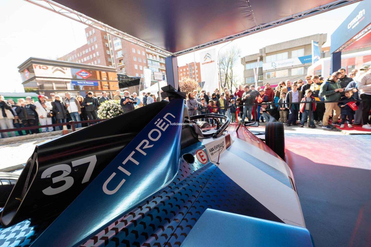 CITROËN RACING LLEVA TODA LA EMOCIÓN DE LA FORMULA E A LAS CALLES DE MADRID