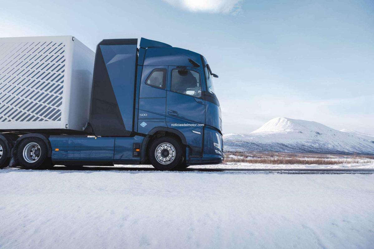 EL FUTURO CAMIÓN DE HIDRÓGENO DE VOLVO TRUCKS: POTENTE Y EFICIENTE EN CONSUMO DE COMBUSTIBLE