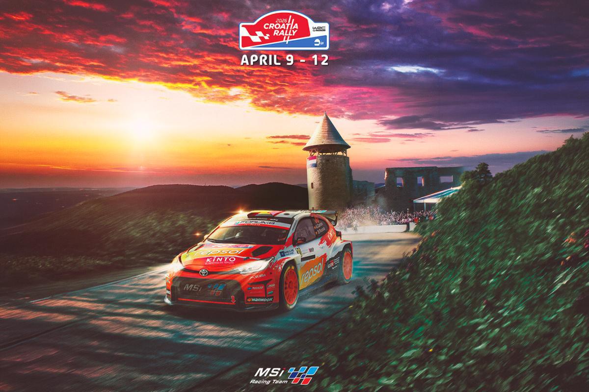 ALEJANDRO CACHÓN Y BORJA ROZADA, A POR SU PRIMERA PRUEBA PUNTUABLE EN EL WRC2 RALLY CROACIA 2026