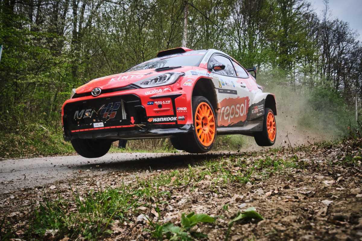 TOYOTA GAZOO Racing Spain: Alejandro Cachón y Borja Rozada terminan en una sólida cuarta posición en el Rally de Croacia