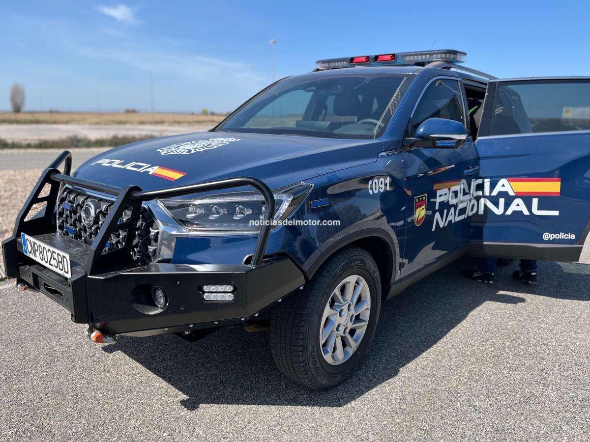 KGM FORMA A LA POLICÍA NACIONAL EN EL USO ESPECIALIZADO DEL REXTON PARA UIP Y UPR