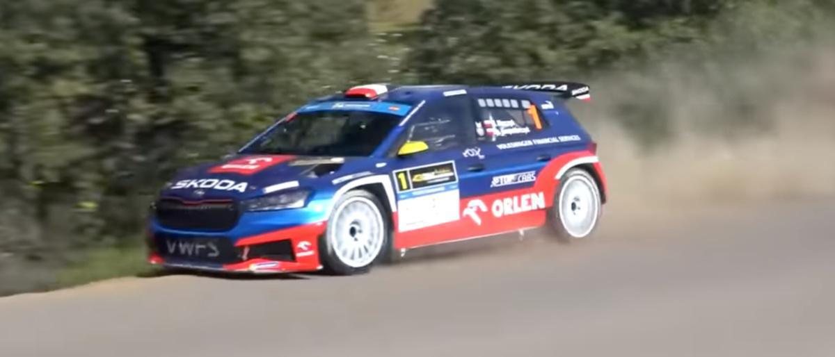 "COHETE" SUAREZ GANA CON AUTORIDAD LA 43 EDICION DEL RALLY SIERRA MORENA