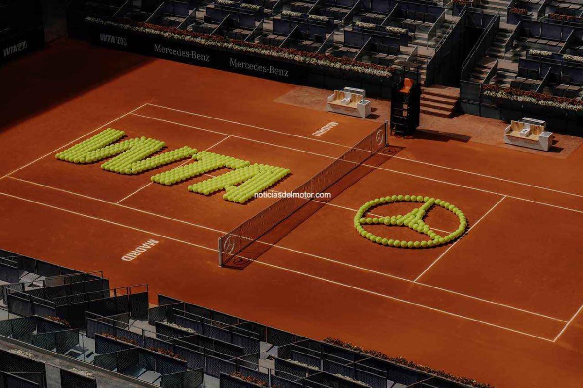 MERCEDES-BENZ REGRESA UN AÑO MÁS AL MUTUA MADRID OPEN DONDE ADEMÁS DEBUTA COMO PREMIER PARTNER GLOBAL DEL CIRCUITO PROFESIONAL FEMENINO WTA