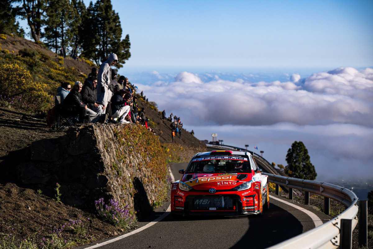 Vibrante segundo puesto de Alejandro Cachón y Borja Rozada en WRC2 y ganadores del WRC2 Challenger en el Rally Islas Canarias