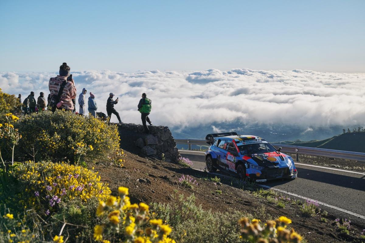 Rally Islas Canarias: El equipo Hyundai Shell Mobis World Rally Team finaliza un difícil fin de semana con un top 5 para Adrien Fourmaux y Alexandre Coria Rally Islas Canarias: El equipo Hyundai Shell Mobis World Rally Team finaliza un difícil fin de semana con un top 5 para Adrien Fourmaux y Alexandre Coria