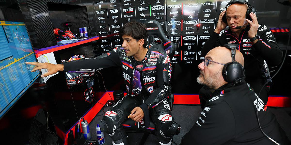 MOTOGP: APRILIA LIDERA SOBRE DUCATI EN EL TEST DE JEREZ