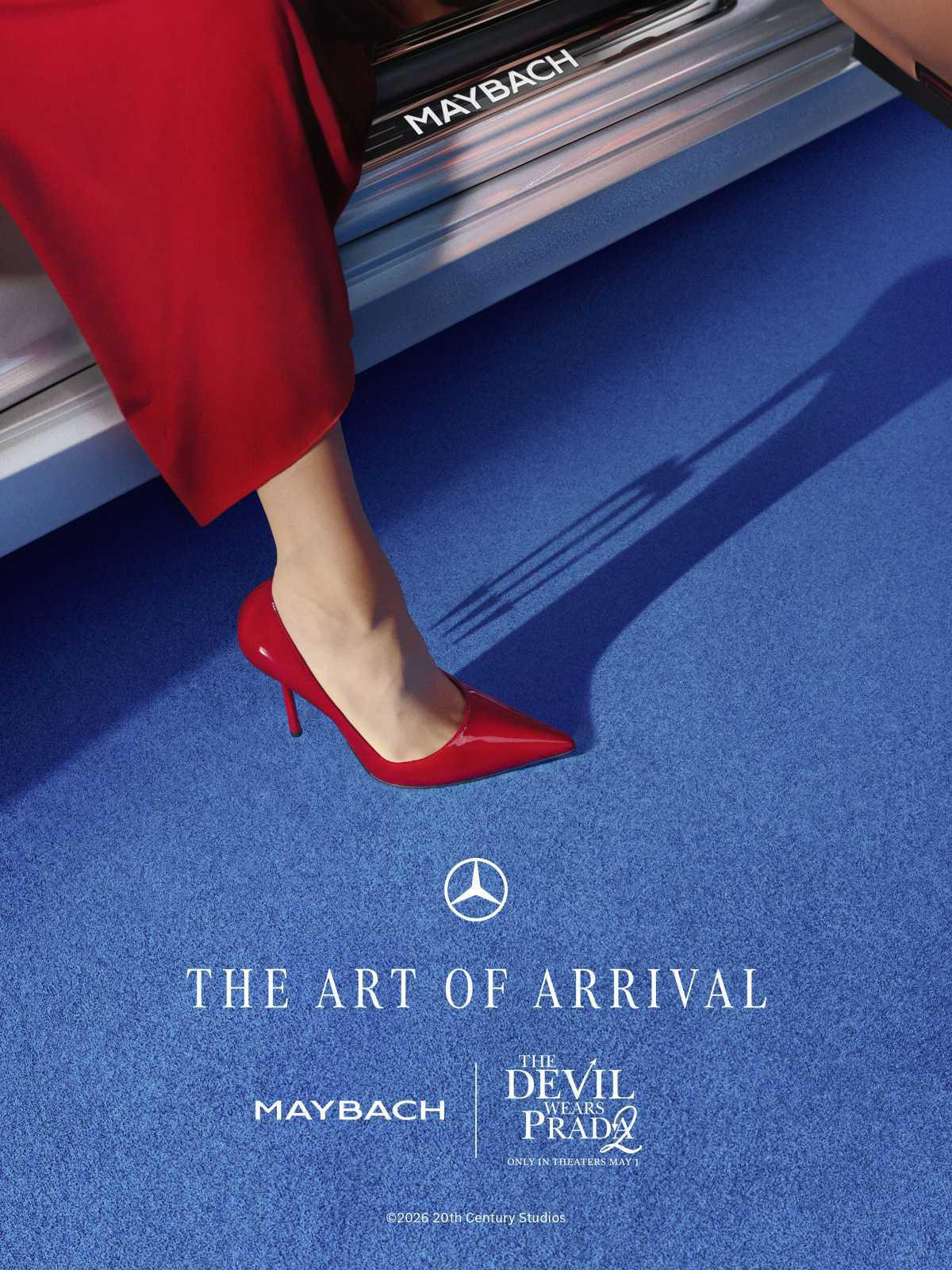 "EL ARTE DE LLEGAR": MERCEDES-MAYBACH SE UNE A "EL DIABLO VISTE DE PRADA 2" EN UNA CAMPAÑA GLOBAL CON MOTIVO DE SU ESPERADO ESTRENO